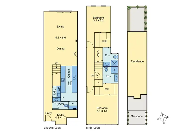 Floorplan of Homely house listing, 48B Lily Street, Seddon VIC 3011