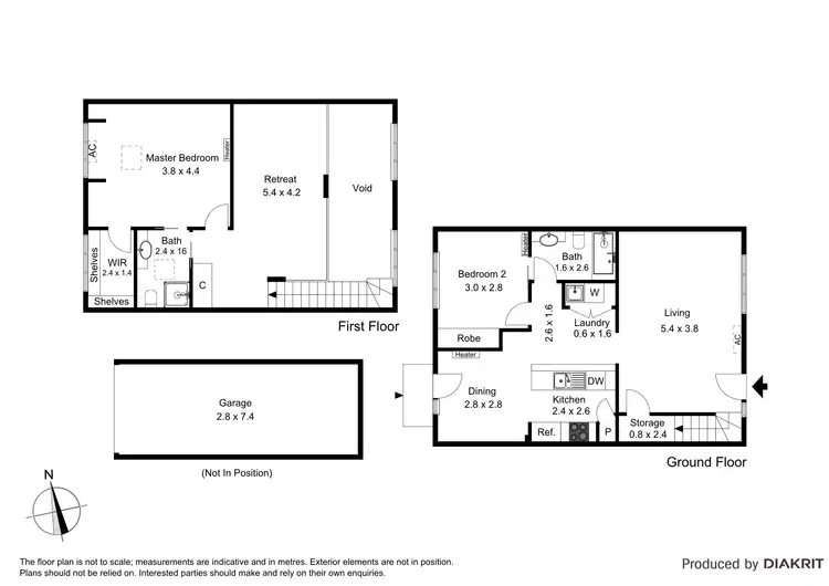 Floorplan of Homely townhouse listing, 3 Sentry Place, Maribyrnong VIC 3032