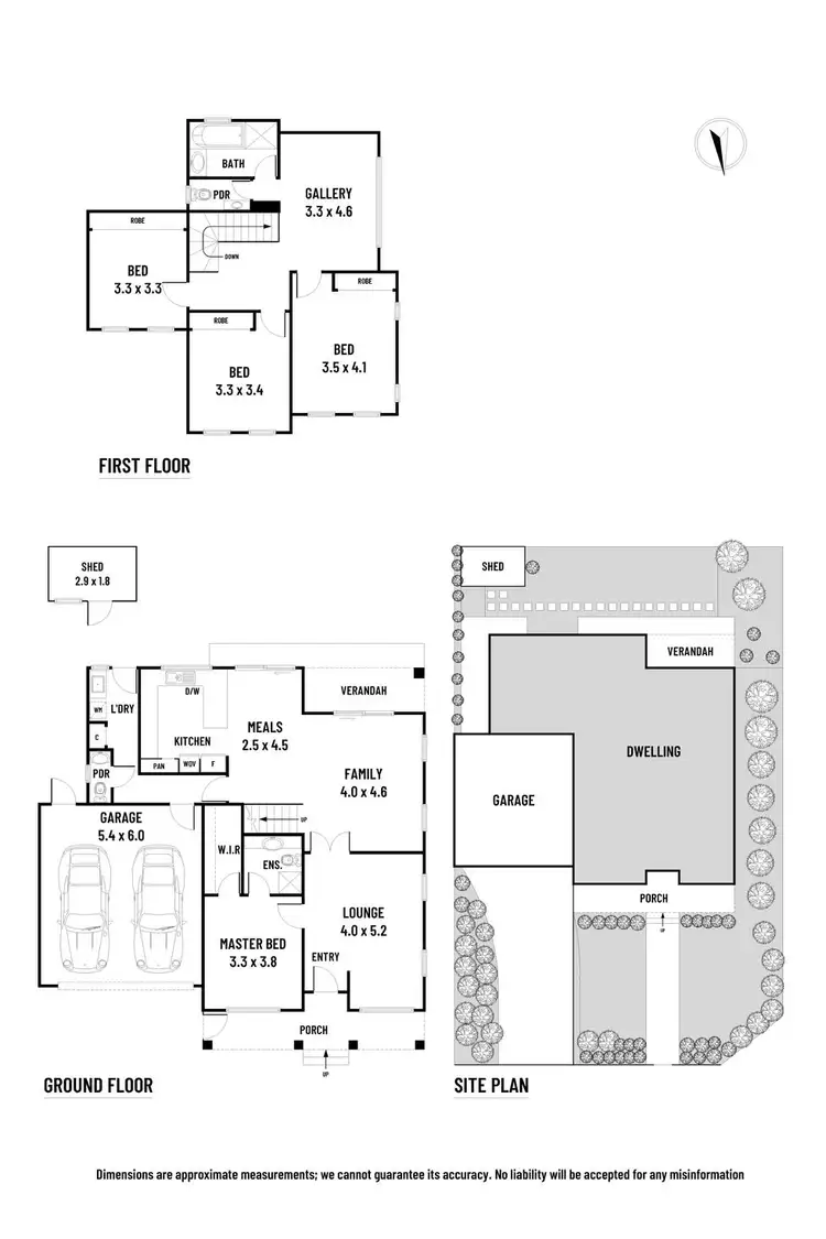 Floorplan of Homely townhouse listing, 6 Mayfair Avenue, Templestowe Lower VIC 3107