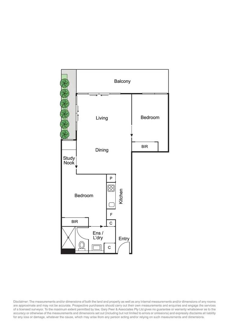 Floorplan of Homely apartment listing, 103/730A Centre Road, Bentleigh East VIC 3165