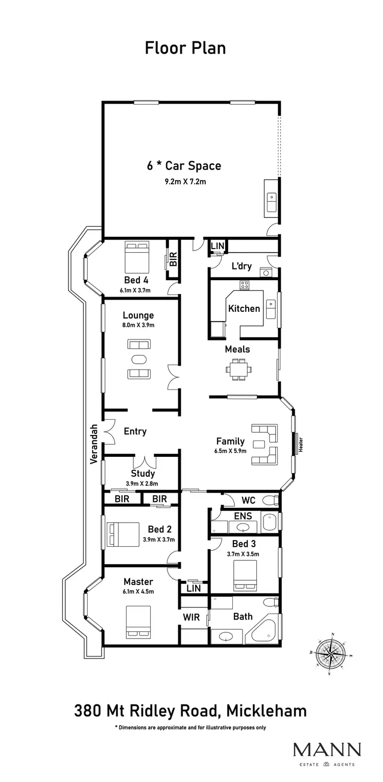 Floorplan of Homely house listing, 380 Mt Ridley Road, Mickleham VIC 3064