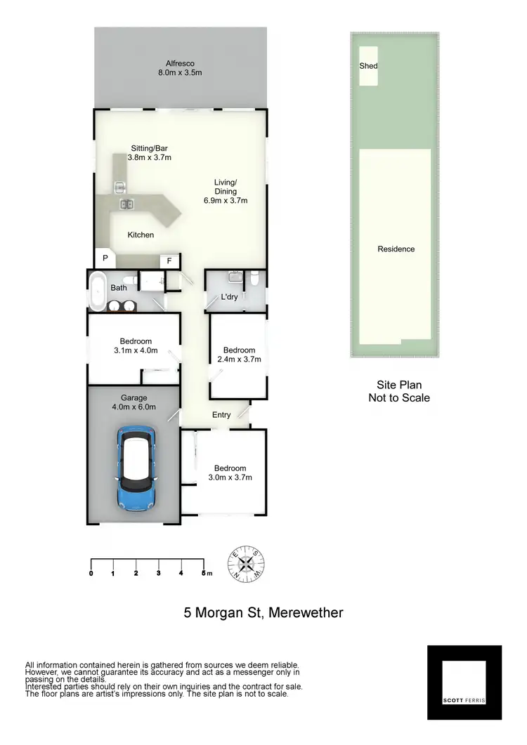 Floorplan of Homely house listing, 5 Morgan Street, Merewether NSW 2291