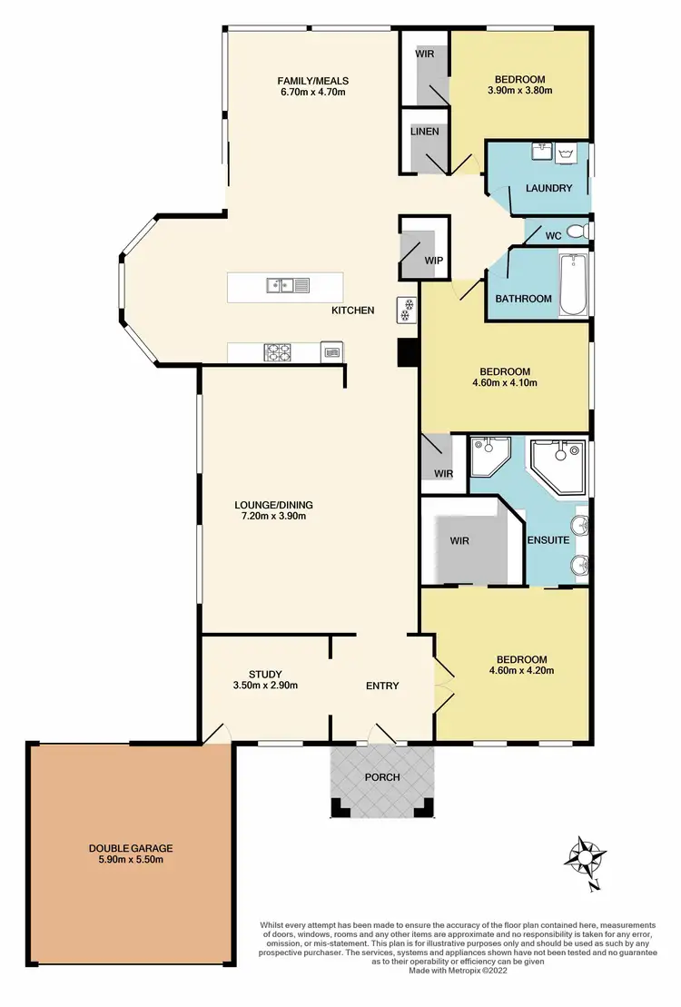Floorplan of Homely house listing, 33 Hammerwood Green, Beaconsfield VIC 3807