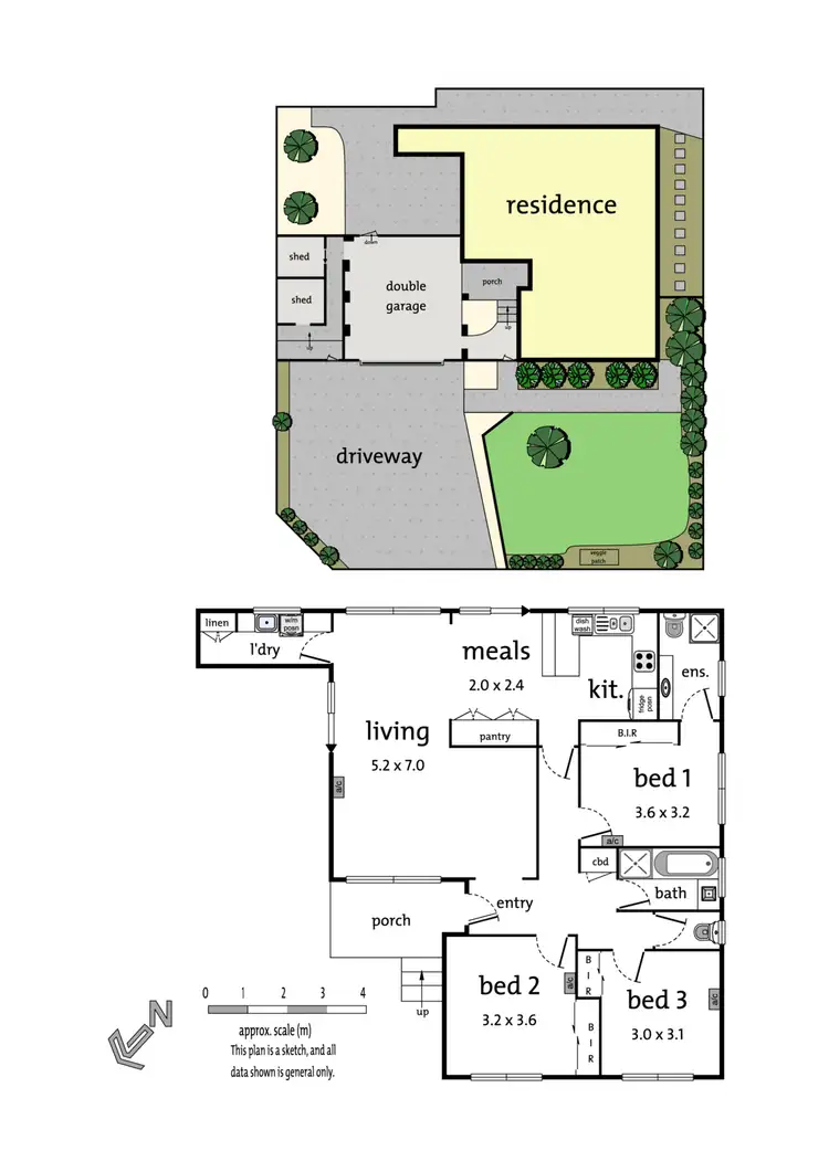 Floorplan of Homely house listing, 36 Maroondah Highway, Croydon VIC 3136