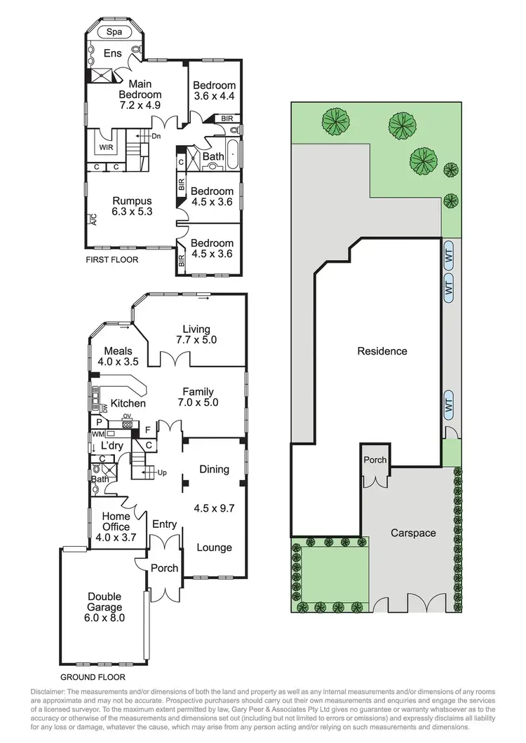 Floorplan of Homely house listing, 33 Barrington Street, Bentleigh East VIC 3165