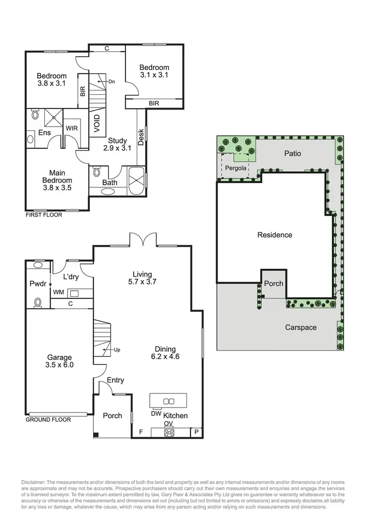 Floorplan of Homely townhouse listing, 5/50 Glen Orme Avenue, Ormond VIC 3204