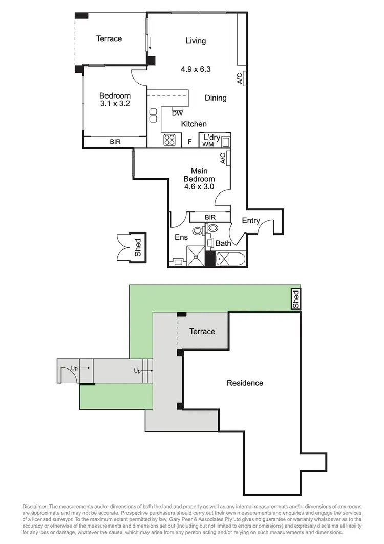 Floorplan of Homely apartment listing, 2/2 Denman Avenue, St Kilda East VIC 3183