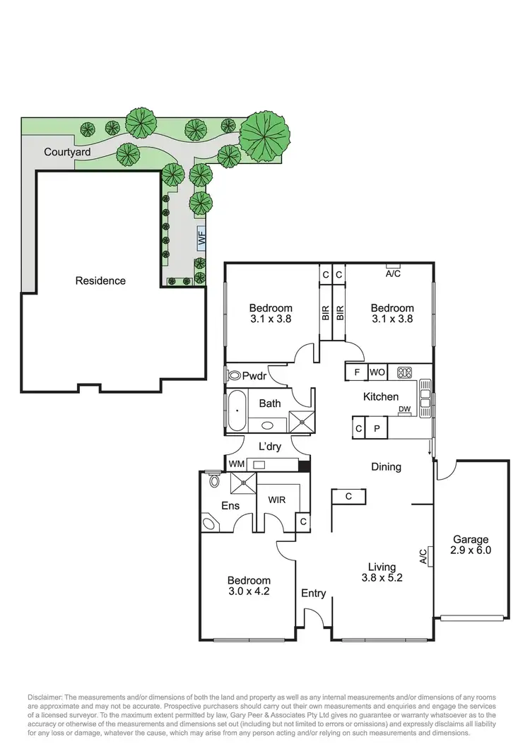 Floorplan of Homely unit listing, 2/9 Centre Road, Carnegie VIC 3163