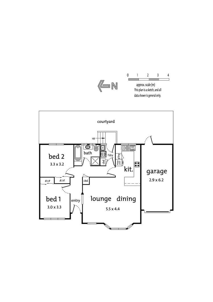 Floorplan of Homely unit listing, 6/8 Wildwood Grove, Ringwood VIC 3134