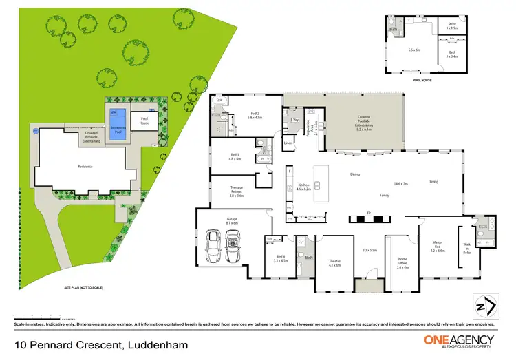 Floorplan of Homely house listing, 10 Pennard Crescent, Luddenham NSW 2745