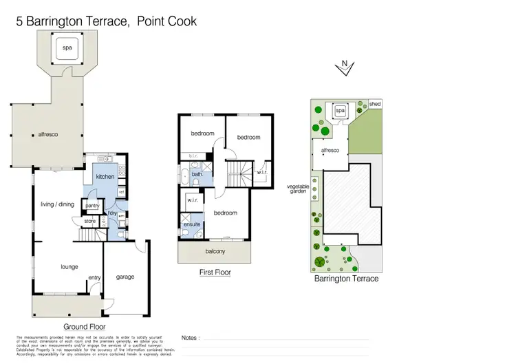 Floorplan of Homely house listing, 5 Barrington Terrace, Point Cook VIC 3030