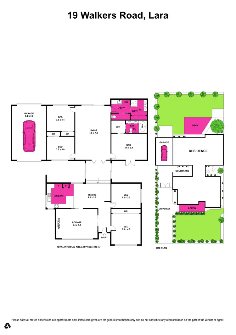 Floorplan of Homely house listing, 19 Walkers Road, Lara VIC 3212