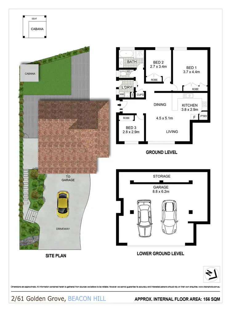 Floorplan of Homely house listing, 61A Golden Grove, Beacon Hill NSW 2100