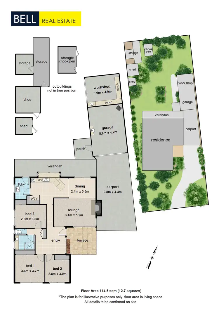 Floorplan of Homely house listing, 27 Broughton Avenue, Croydon VIC 3136