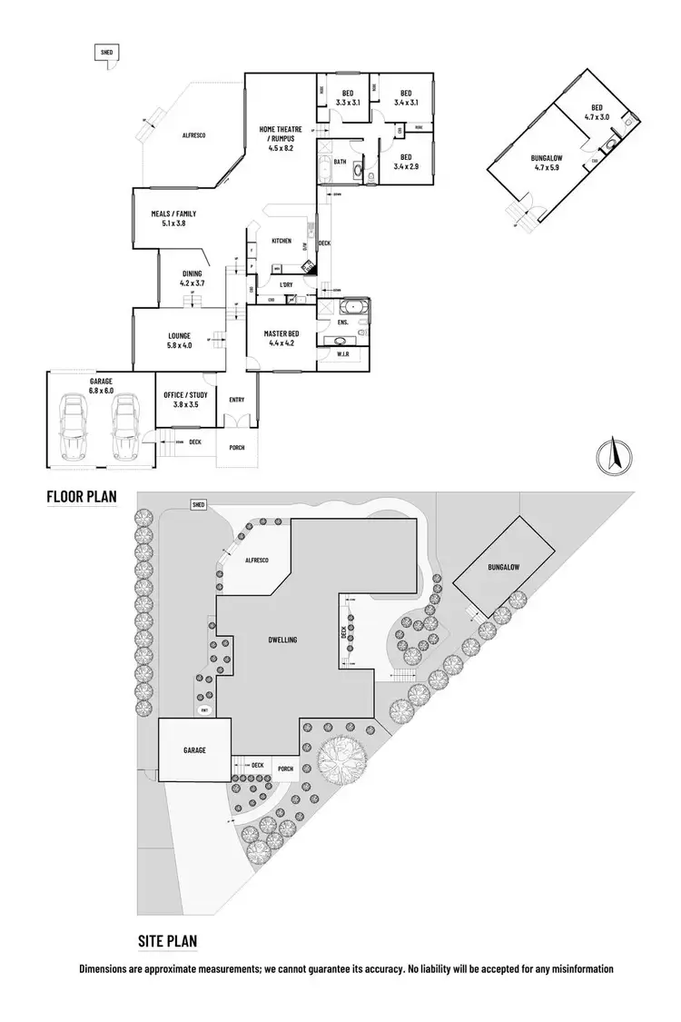 Floorplan of Homely house listing, 9 The Eyrie, Eltham VIC 3095