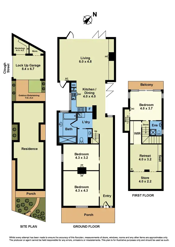 Floorplan of Homely house listing, 26 John Street, Williamstown VIC 3016