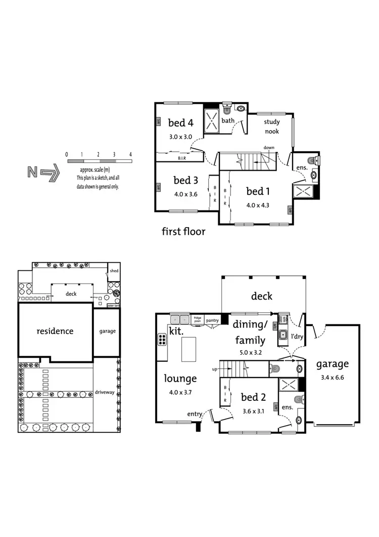 Floorplan of Homely townhouse listing, 1/12 Federal Road, Ringwood East VIC 3135