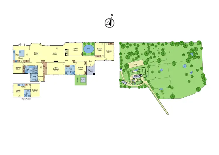 Floorplan of Homely house listing, 637 Kangaroo Ground - St Andrews Road, Panton Hill VIC 3759