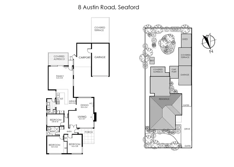 Floorplan of Homely house listing, 8 Austin Road, Seaford VIC 3198