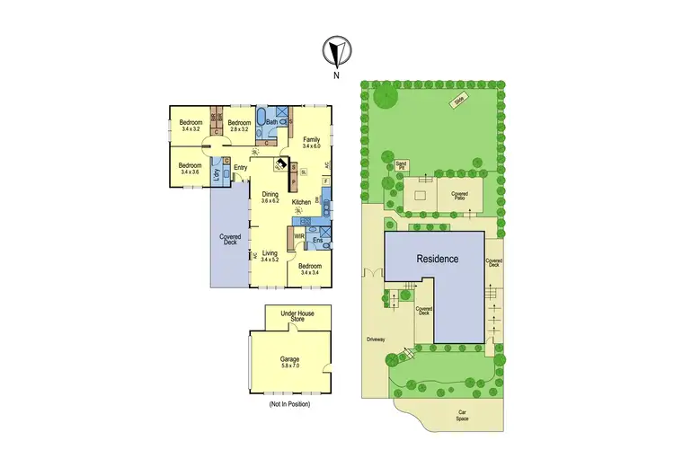 Floorplan of Homely house listing, 26 Hurst Road, Hurstbridge VIC 3099