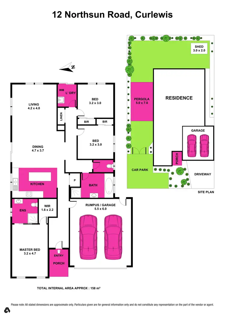 Floorplan of Homely house listing, 12 Northsun Road, Curlewis VIC 3222
