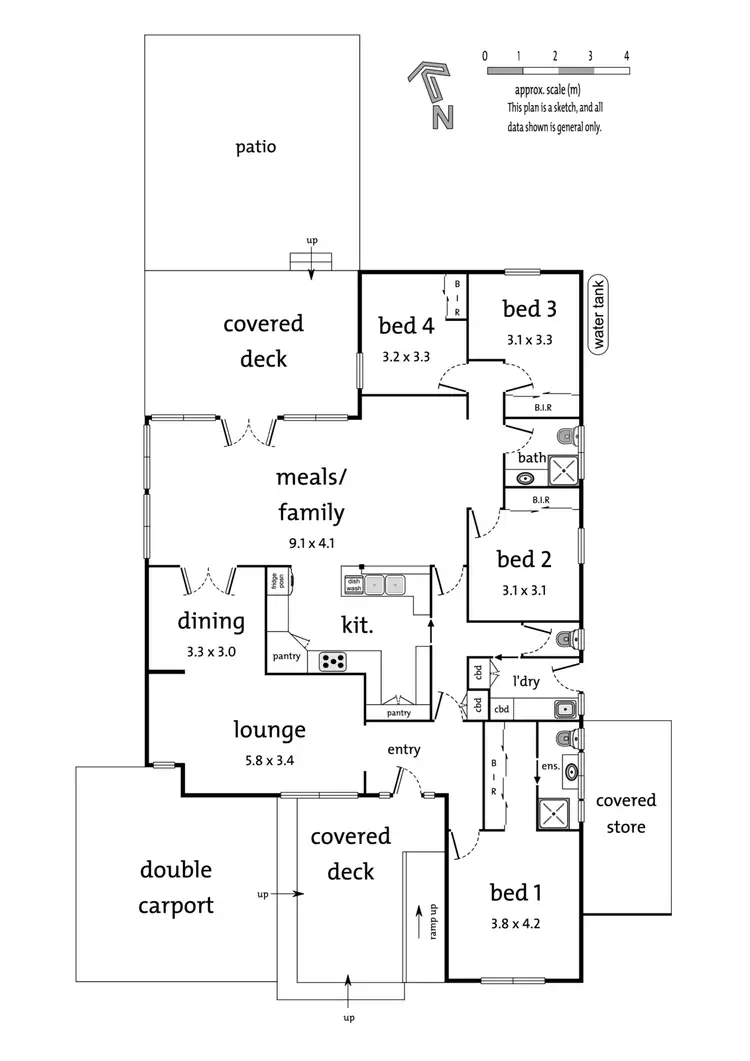 Floorplan of Homely house listing, 27 Magnolia Drive, Templestowe Lower VIC 3107