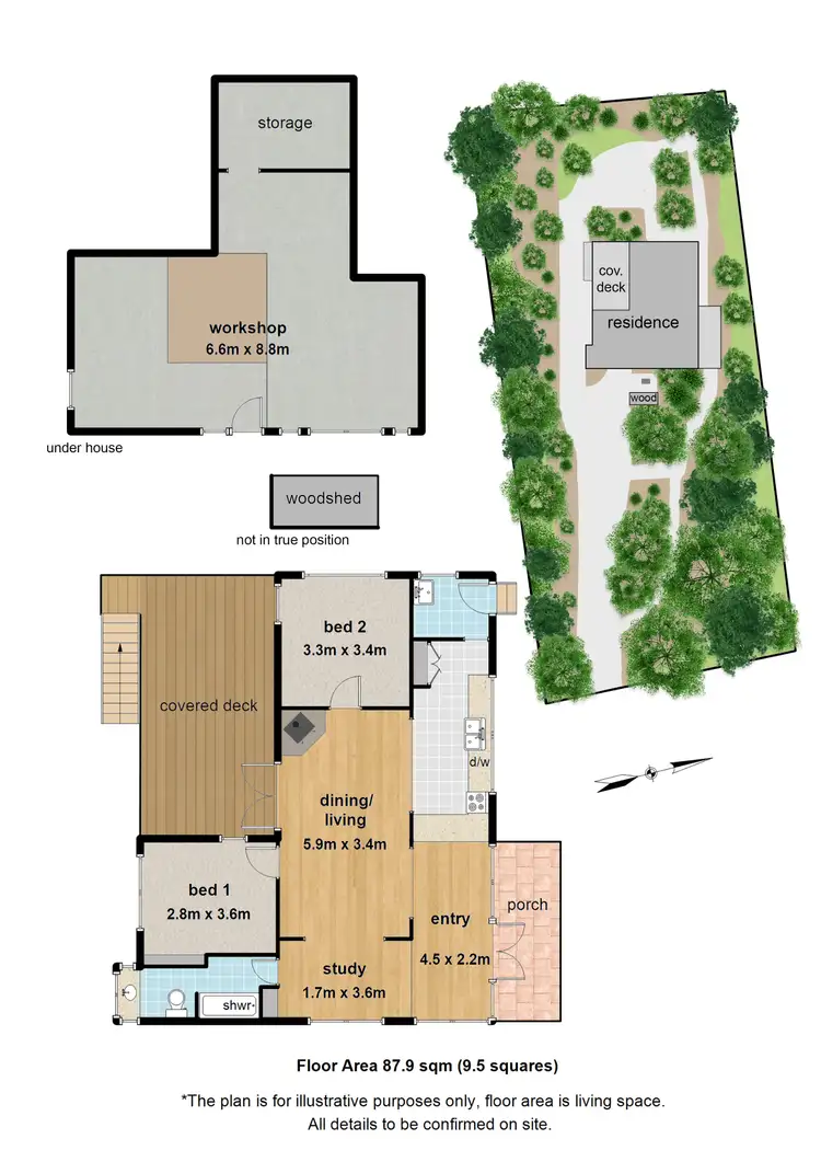 Floorplan of Homely house listing, 11 Charles Street, Selby VIC 3159