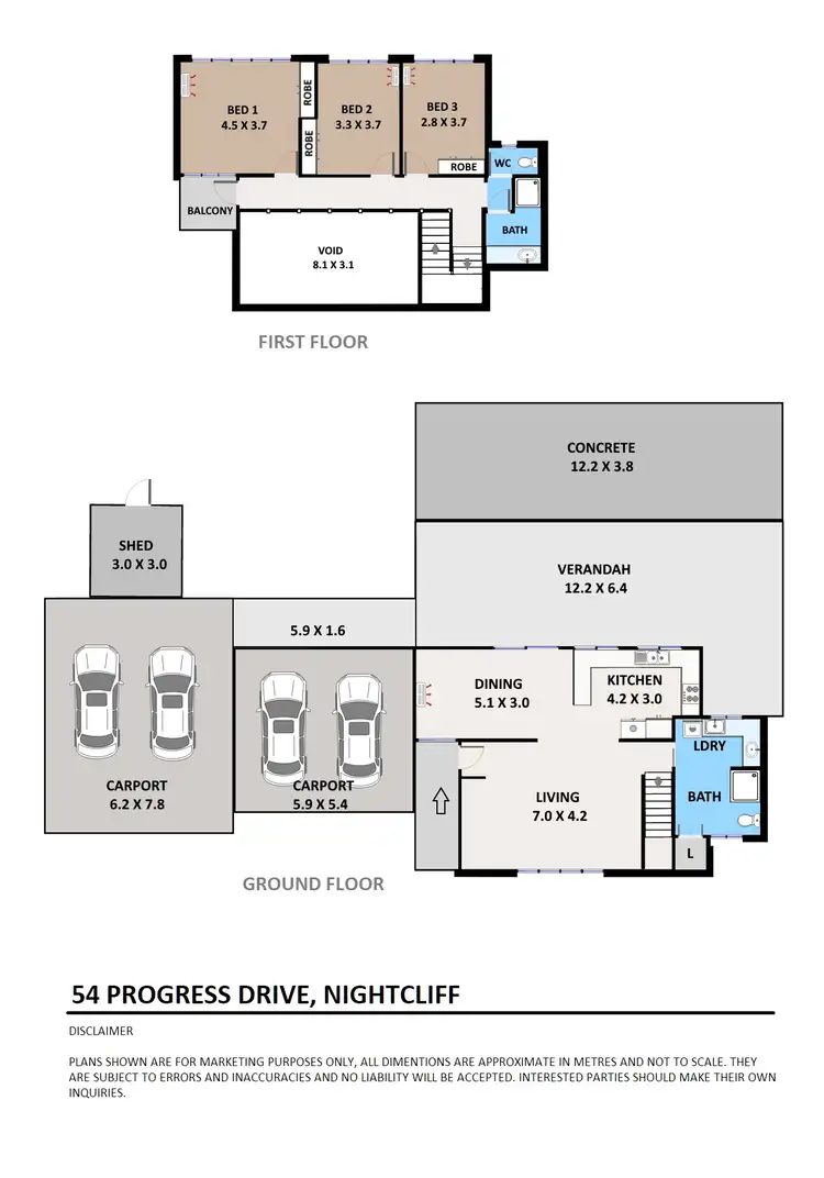 Floorplan of Homely house listing, 54 Progress Drive, Nightcliff NT 810