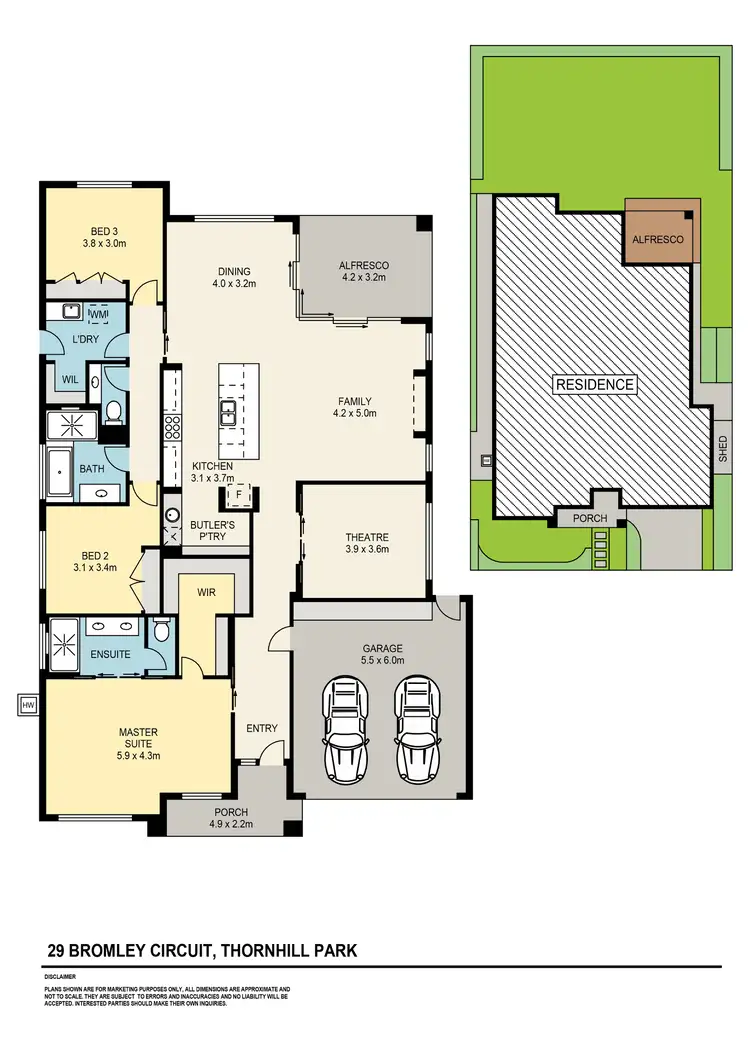 Floorplan of Homely house listing, 29 Bromley Circuit, Thornhill Park VIC 3335