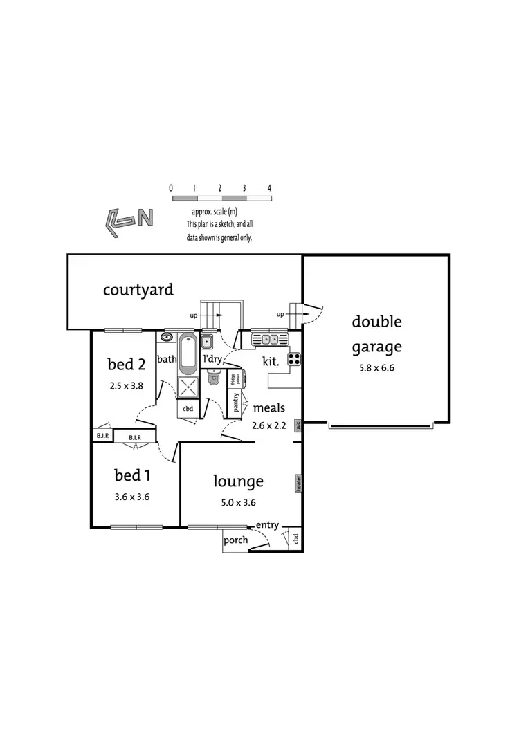 Floorplan of Homely unit listing, 3/93 Albion Road, Box Hill VIC 3128