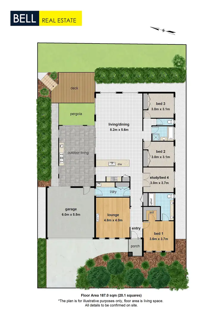Floorplan of Homely house listing, 45 The Range Boulevard, Croydon VIC 3136