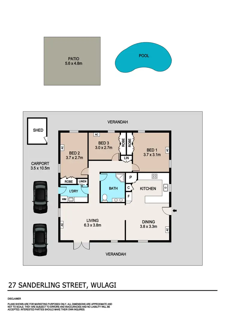 Floorplan of Homely house listing, 27 Sanderling Street, Wulagi NT 812