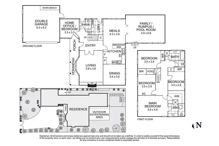 Floorplan of Homely house listing, 64 Lynnwood Parade, Templestowe Lower VIC 3107