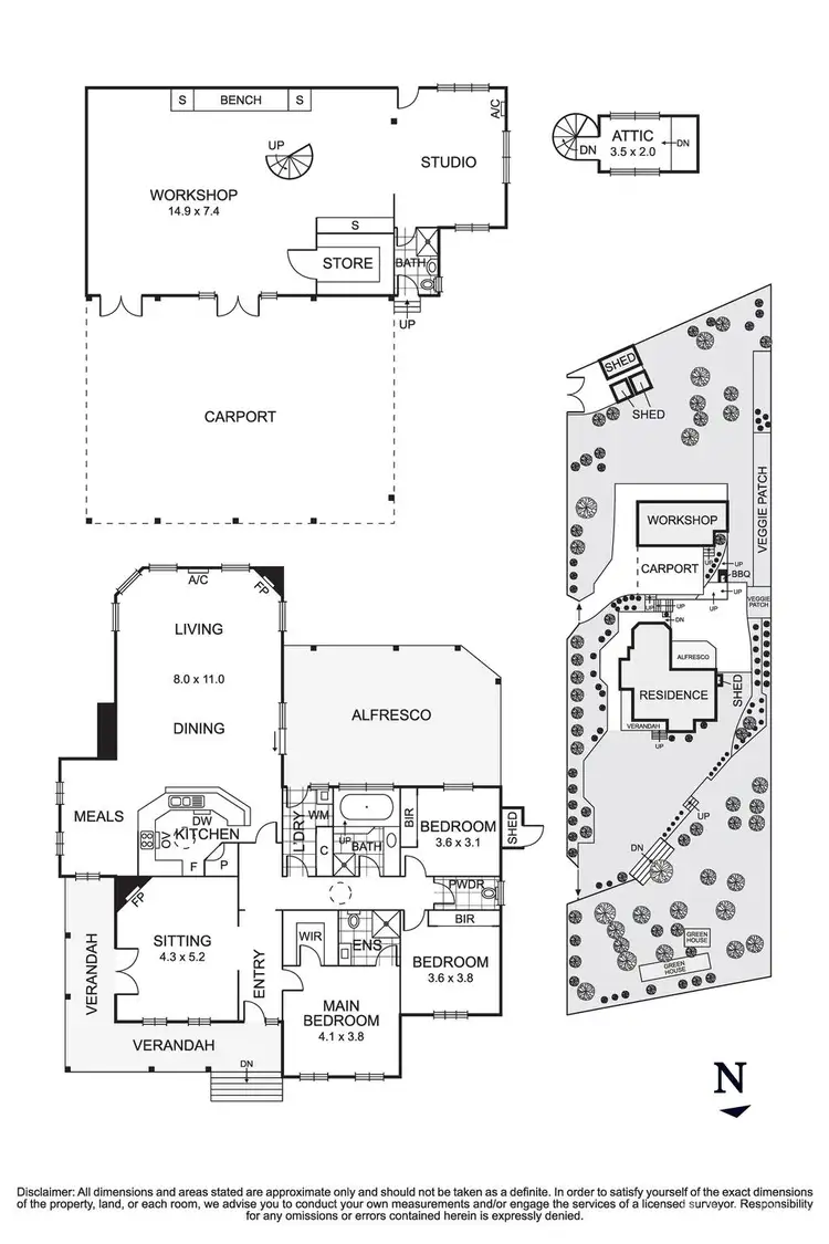 Floorplan of Homely house listing, 307 Oban Road, Donvale VIC 3111