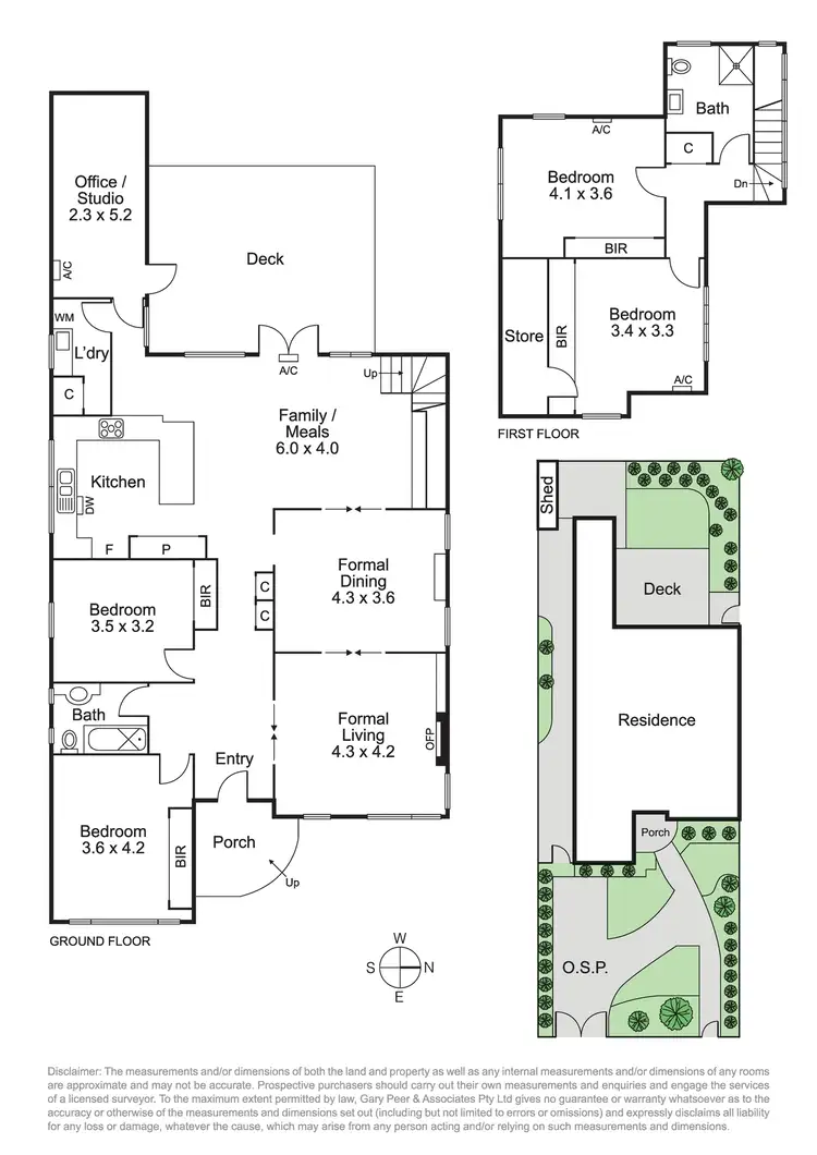 Floorplan of Homely house listing, 1/7 Rose Street, Bentleigh VIC 3204