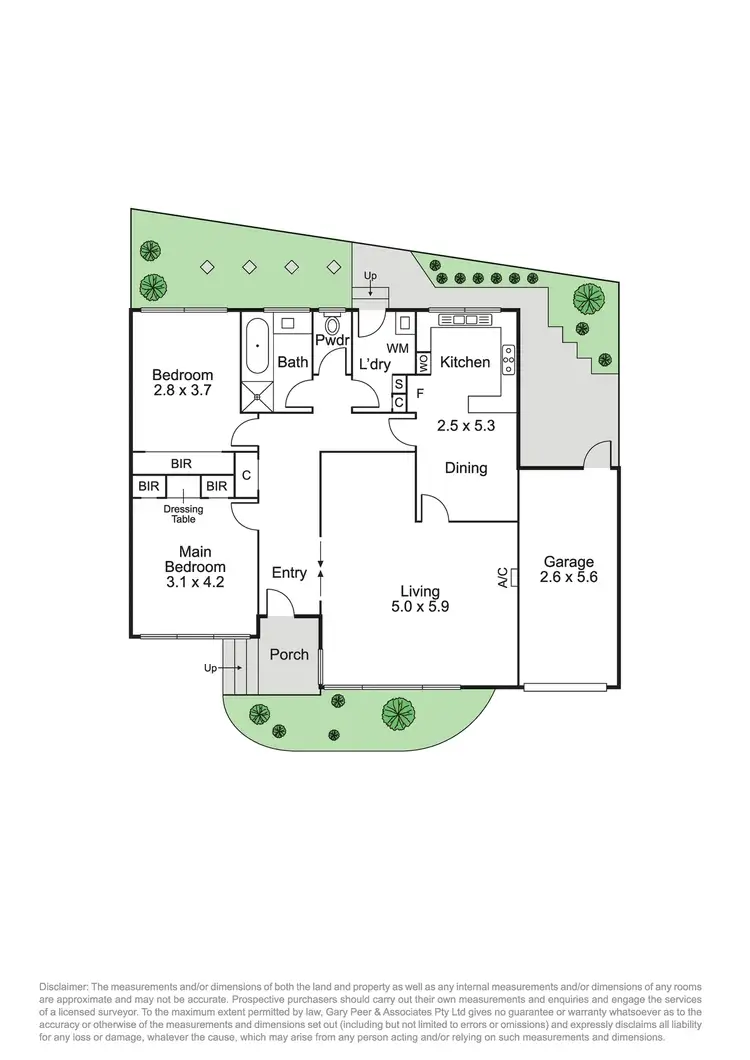 Floorplan of Homely unit listing, 2/3-5 Gerard Street, Caulfield VIC 3162