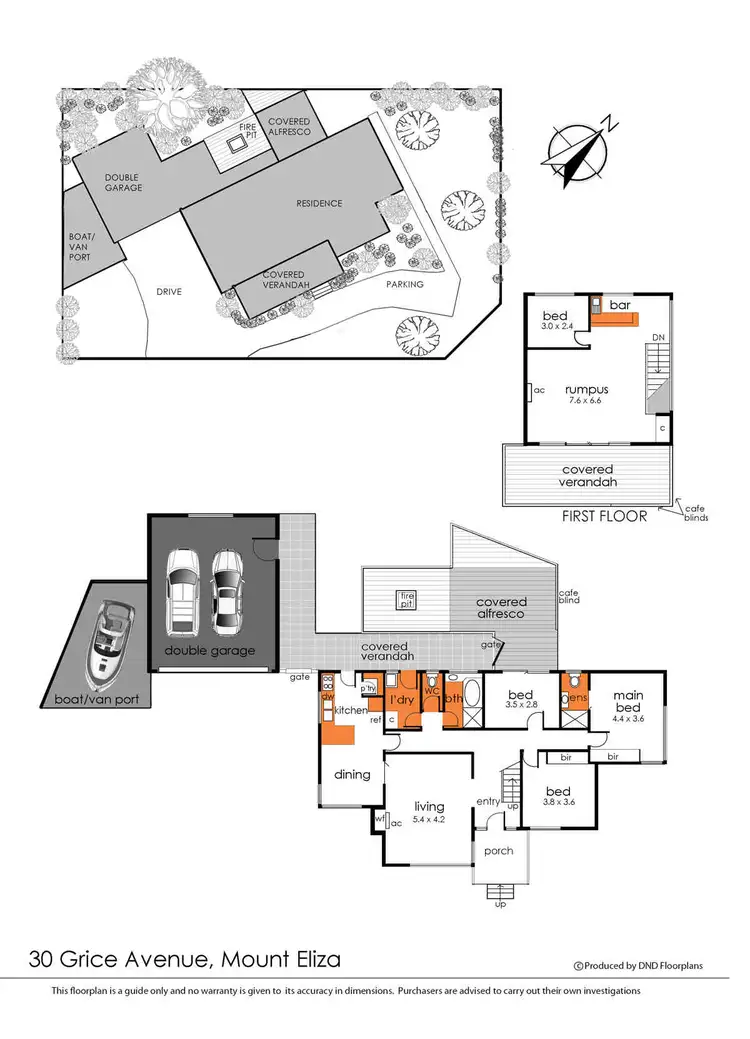 Floorplan of Homely house listing, 30 Grice Avenue, Mount Eliza VIC 3930