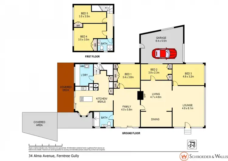Floorplan of Homely house listing, 34 Alma Avenue, Ferntree Gully VIC 3156