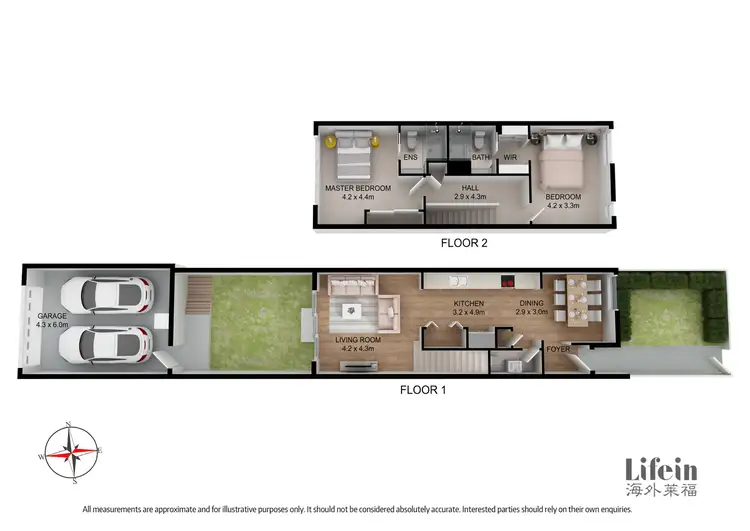 Floorplan of Homely townhouse listing, 92 Camera Walk, Coburg North VIC 3058