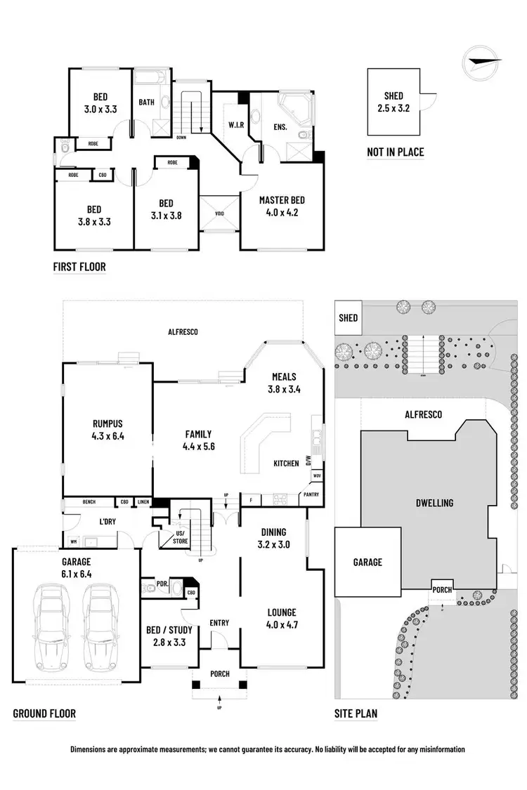 Floorplan of Homely house listing, 12 Coromandel Court, Bulleen VIC 3105