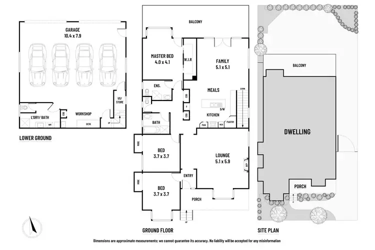 Floorplan of Homely house listing, 9 Range View Terrace, Bulleen VIC 3105