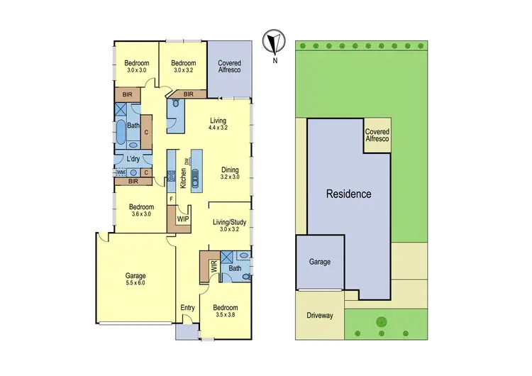 Floorplan of Homely house listing, 86 Wallaroo Way, Doreen VIC 3754