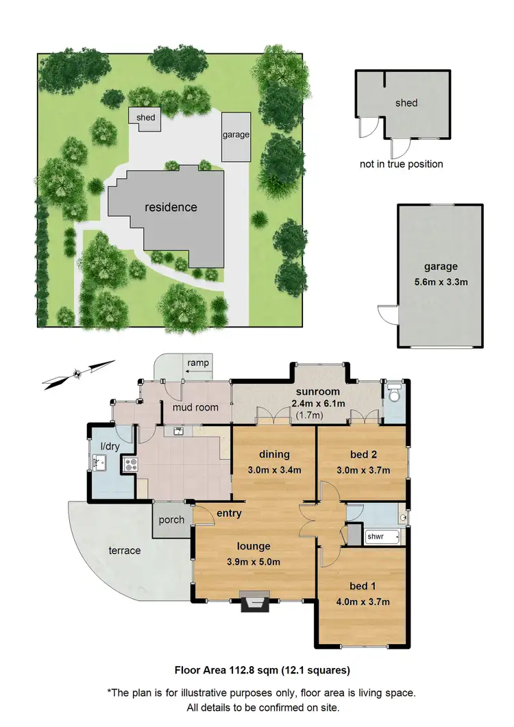 Floorplan of Homely house listing, 19 Sophia Grove, Tecoma VIC 3160
