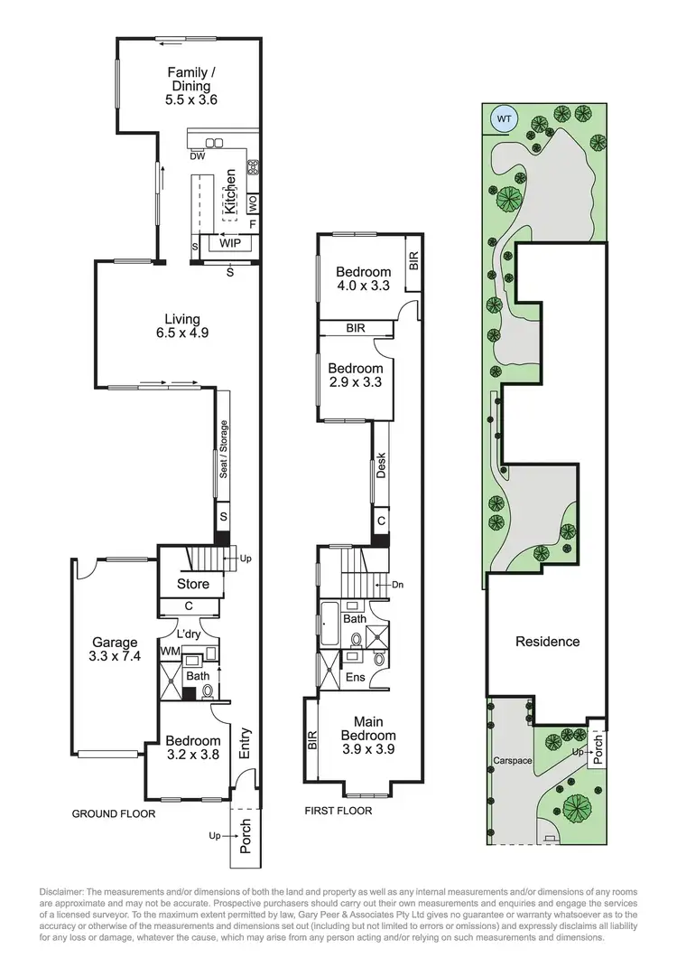 Floorplan of Homely townhouse listing, 2B Mawby Road, Bentleigh East VIC 3165