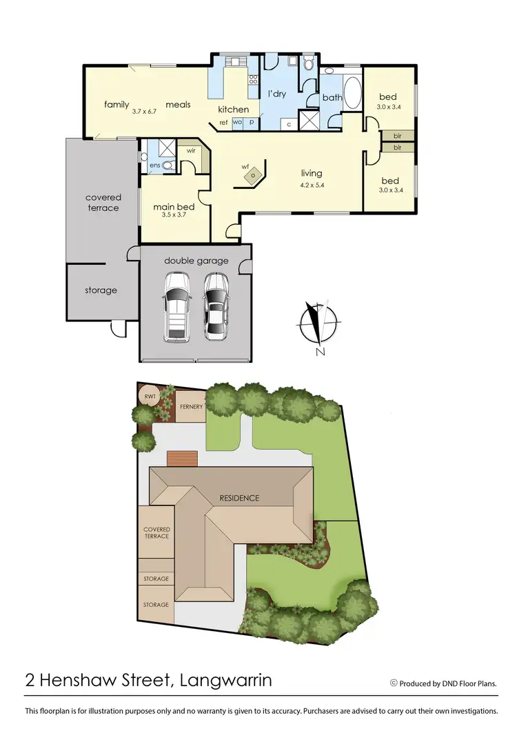 Floorplan of Homely house listing, 2 Henshaw Street, Langwarrin VIC 3910
