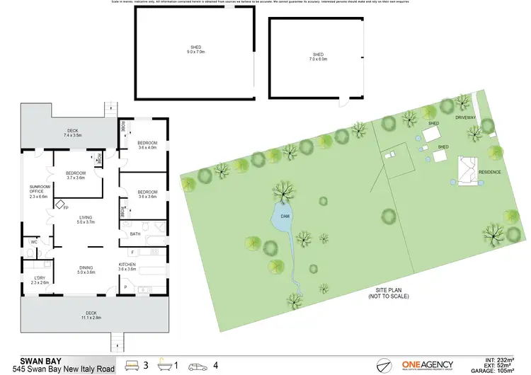 Floorplan of Homely rural property listing, 545 Swan Bay New Italy Road, Swan Bay NSW 2471