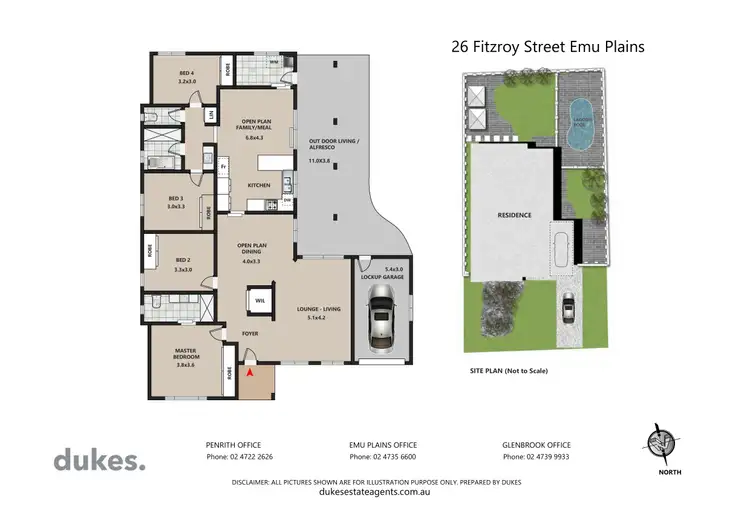 Floorplan of Homely house listing, 26 Fitzroy Street, Emu Plains NSW 2750