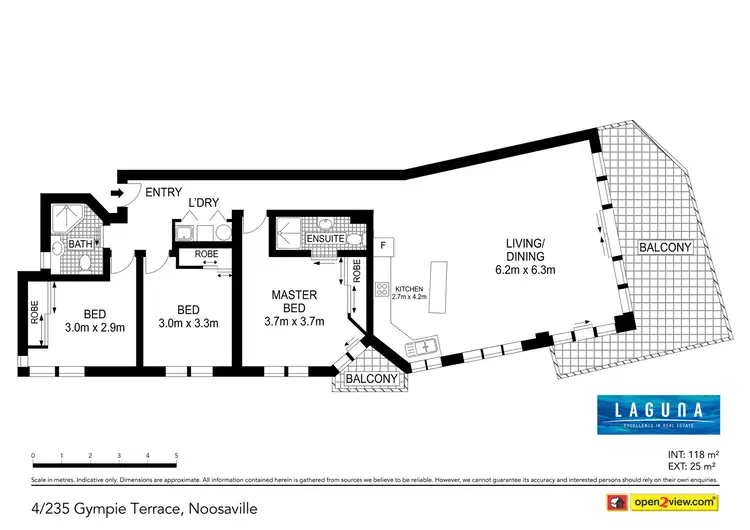 Floorplan of Homely unit listing, 4/235 Gympie Terrace, Noosaville QLD 4566