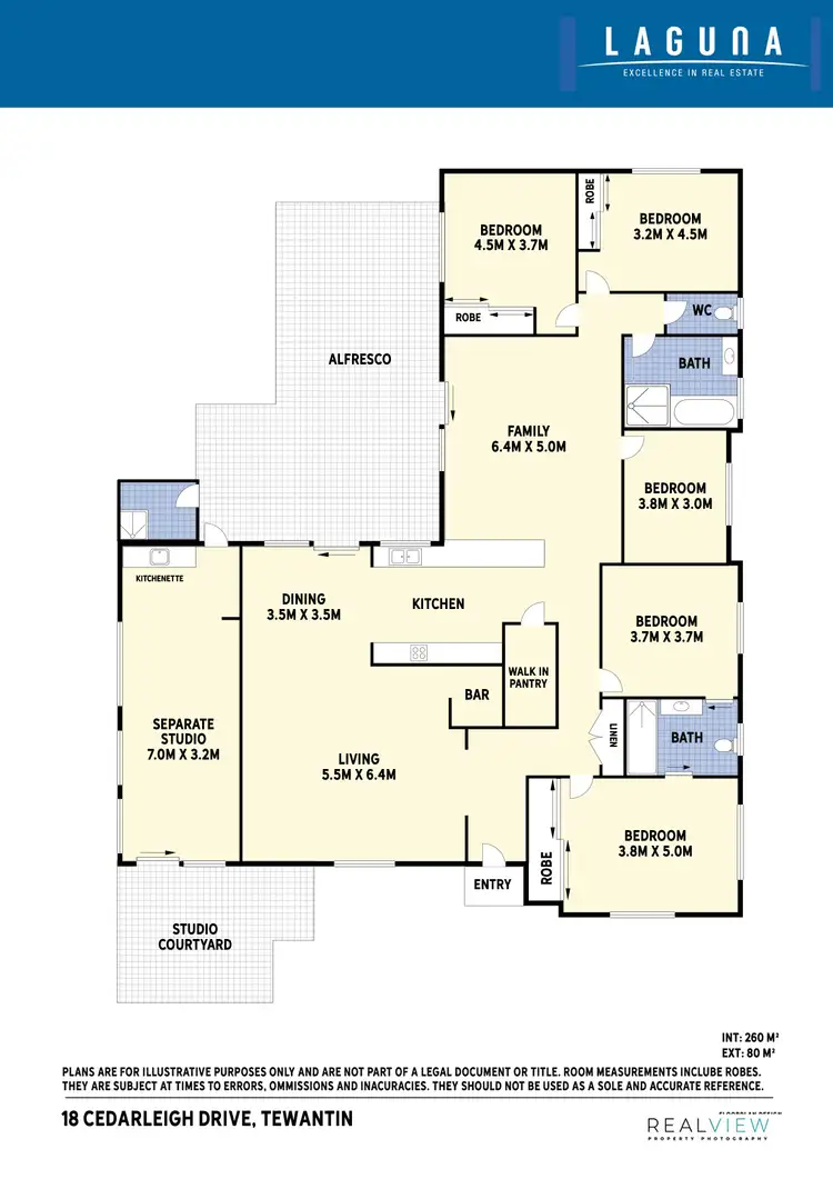 Floorplan of Homely house listing, 18 Cedarleigh Drive, Tewantin QLD 4565