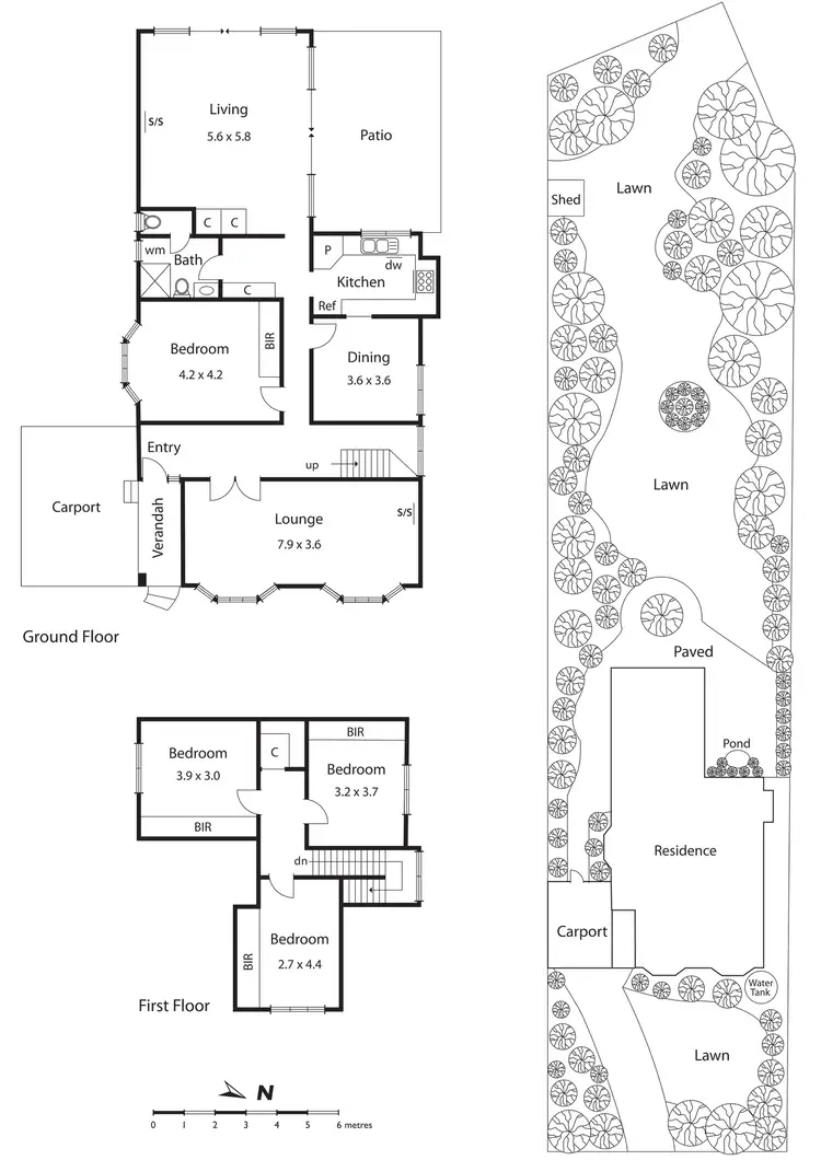 Floorplan of Homely house listing, 5 Creswick Street, Deepdene VIC 3103